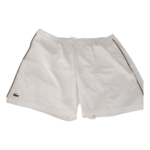 CT2230 Lacoste NWOT Men's White Athletic Shorts 3XL - Picture 1 of 6